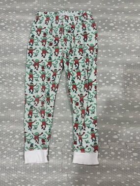 Roller Rabbit Christmas Monkey Pajama Pants